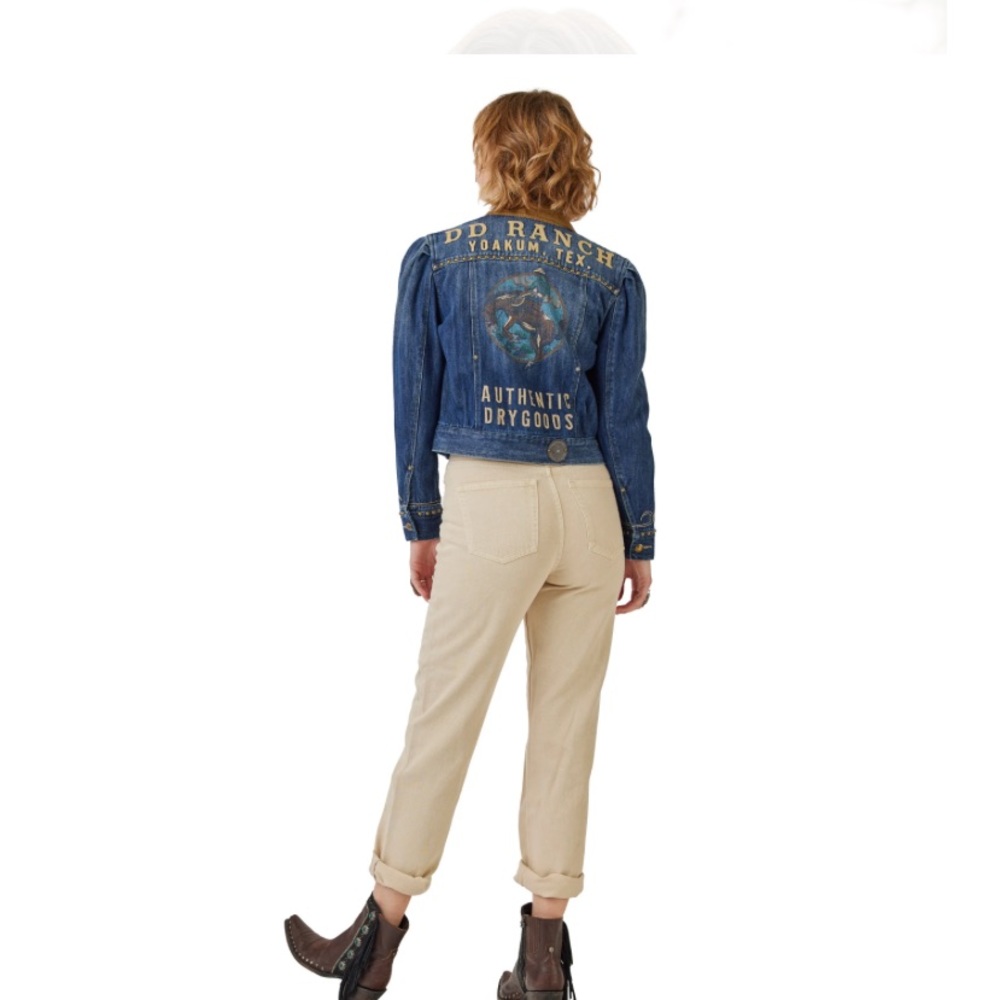 Double D Ranch Wear NWT LOCKHART Denim Jacket - Picture 4 of 5